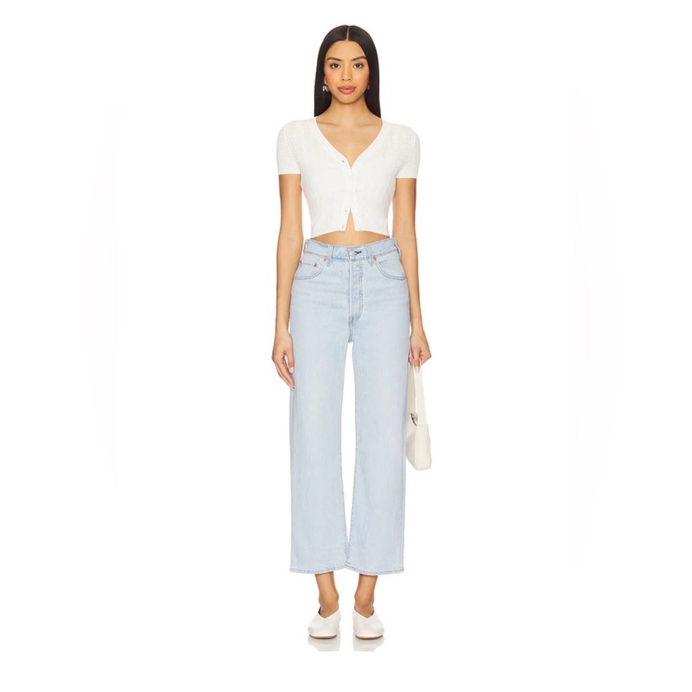 Revolve Levi’s Ribcage Straight Ankle Jeans in Wow Me Over size 29